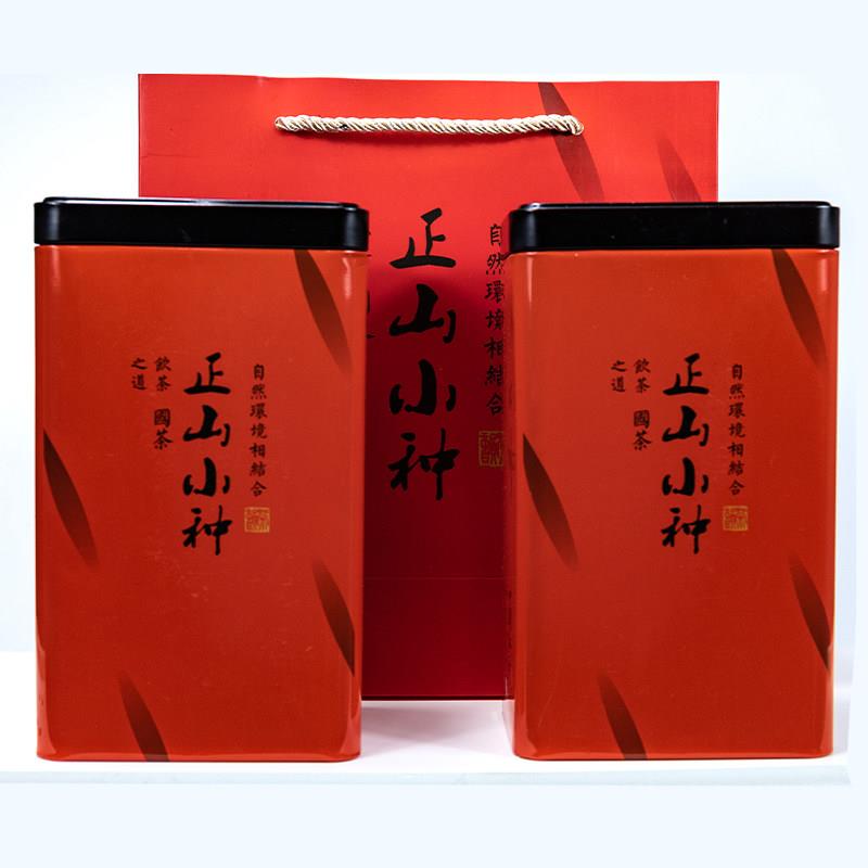 春茶新茶正山小种红茶蜜香型500克 武夷山茶叶礼盒散装罐装中国