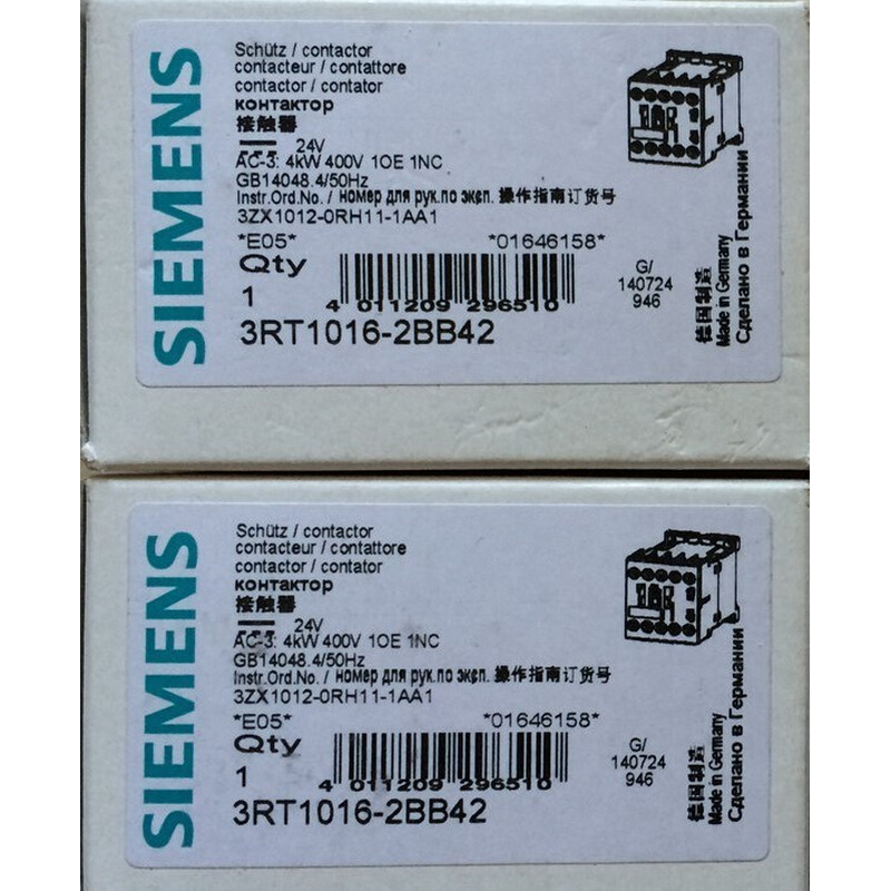 3RT1016-2BB42直流接触器3RT1016-2BB41 DC24V 五金/工具 低压接触器 原图主图