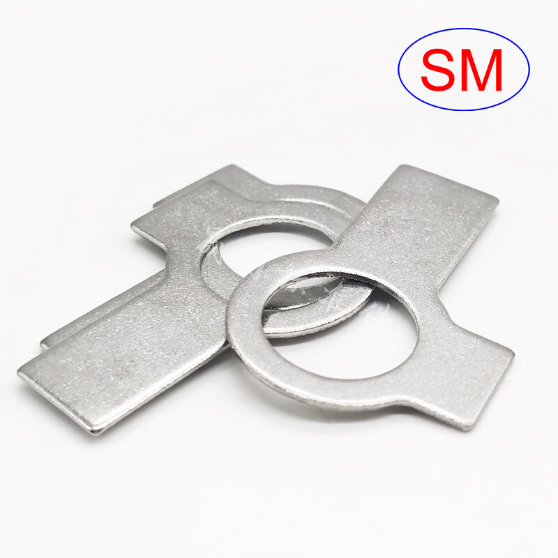 304不锈钢双耳垫片止动垫圈gb855 m4m5m6m8m10m12m14m16m18m20m24