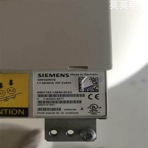 议价(英英电子)西门子6SN1123-1AB00-0CA3实物拍摄成色薪功能