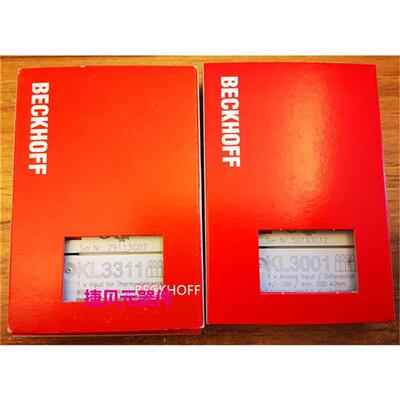 议价倍福进口 BECKHOFF KL3311 KL3001 倍福模拟量模块议价$