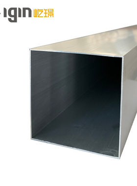 100mm宽铝方管 屹璟幕墙现货销售 铝合金扁管铝型材铝方通6063