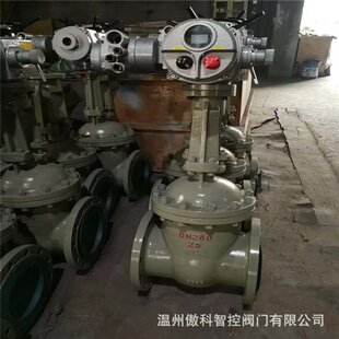 工业管道蒸汽闸阀 电动闸阀 DN150 25C 电动法兰明杆闸阀 Z941H