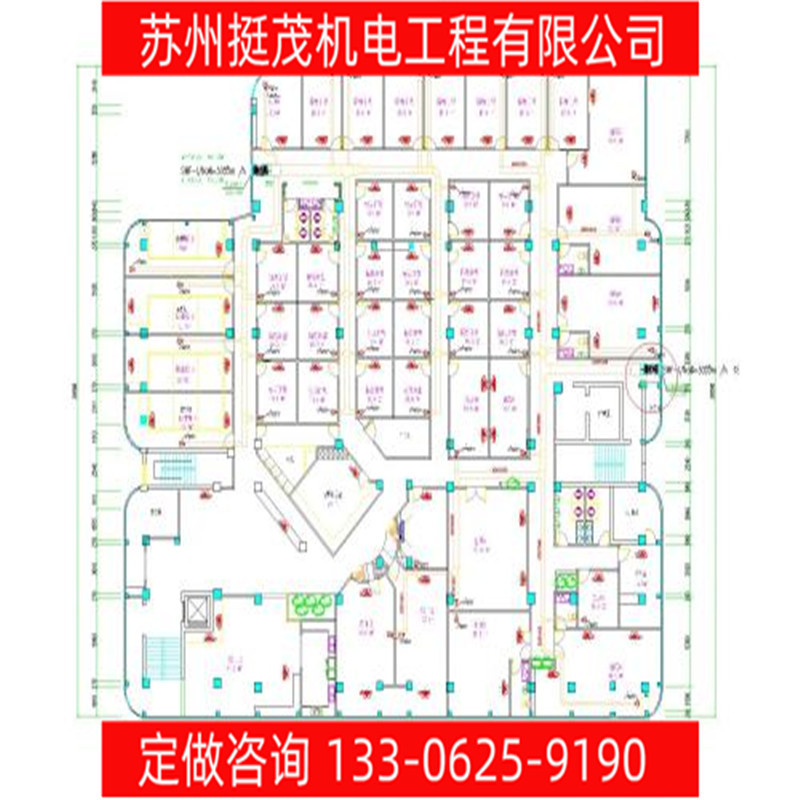 挺茂厂家直销 水电安装工厂布线 厂房通风控制 风量控制系统工程