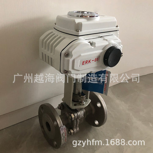 ERK-05/10型英诺克Erotk高温蒸汽法兰不锈钢电动球阀Q941F-10P/16