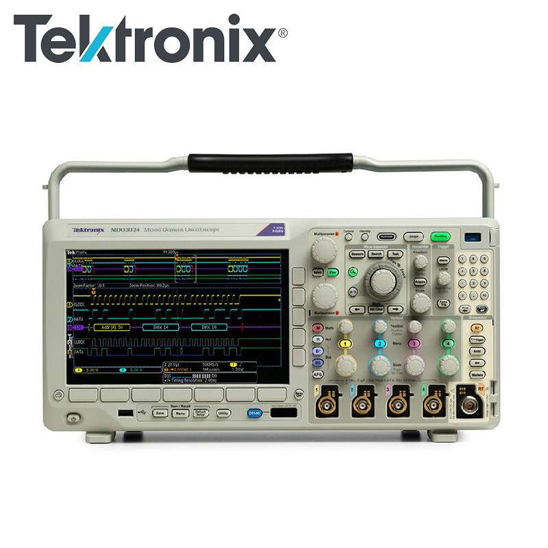 Tektronix/泰克MDO3014混合域数字示波器4通道100M示波器