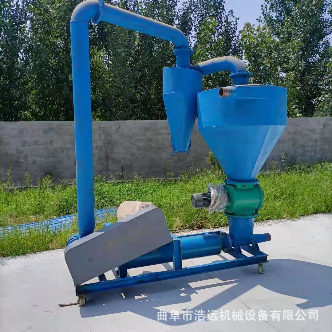 罗茨风机真空负压气力吸粮机 大豆豆柏多用途气动输送机图片
