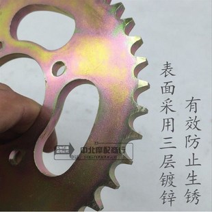 21H牙盘链条大小飞齿轮 5D悦虎套链DY150 大阳摩托车链轮DY125