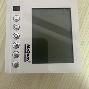 麦克维尔中央空调控制面板液晶温控器风机盘管三速开关面板