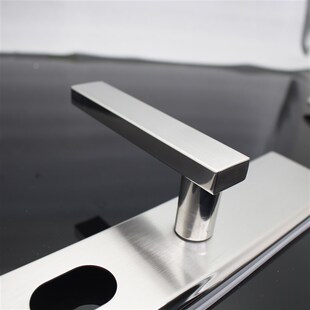 拉丝不锈钢拉手大门防盗门把手加厚防盗锁门锁执手1.2mm厂家直销