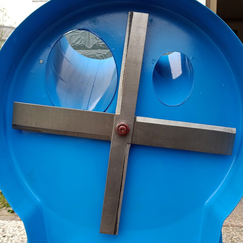 电动小型碎草铡草机刀片家用切草机刀片青饲料猪草机粉碎锰钢刀片