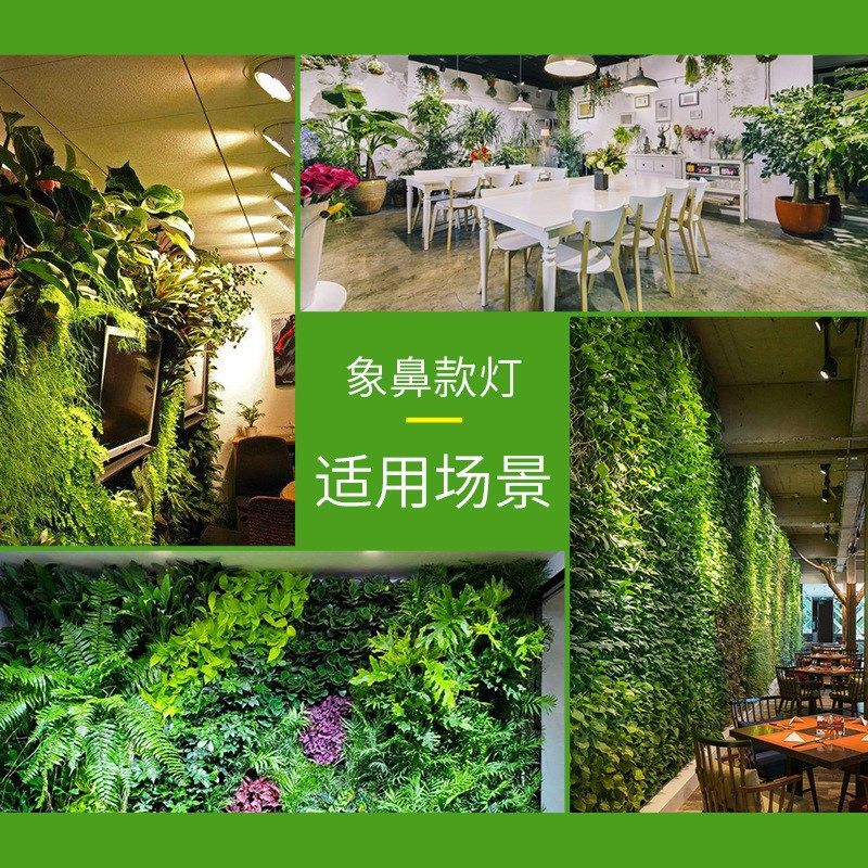 嵌入式象鼻植物补光灯天花板绿植墙生长灯射灯 室内led全光谱,家装灯饰光源,嵌入式射灯,淘宝优惠券,粉丝福利购,淘宝优惠卷