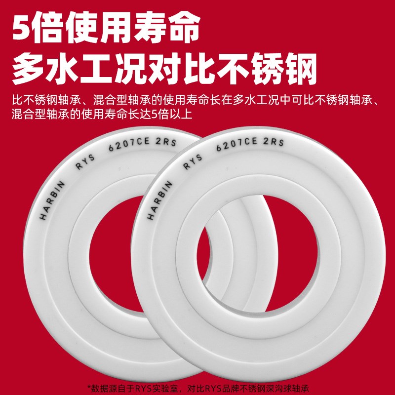 RYS 氧化锆全陶瓷轴承 6900 6901 6B902 6903 6904 6905 CE 2RS