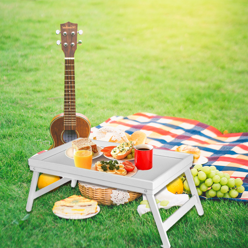 床上小桌子家用便携折叠宿舍书桌床上懒人餐桌移动笔记本电脑桌子