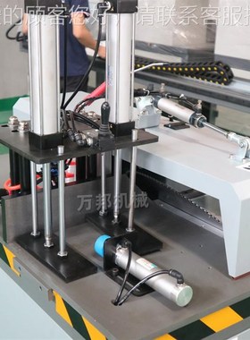 铝型材切割机方管单切45度平移门框WB-PY405门切窗铝切界铝机机锯