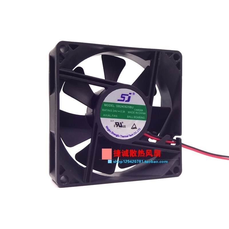 原装SJ风机 SB240825BU CNRw008 24V 0.3A 8025 8CM变频器散热风