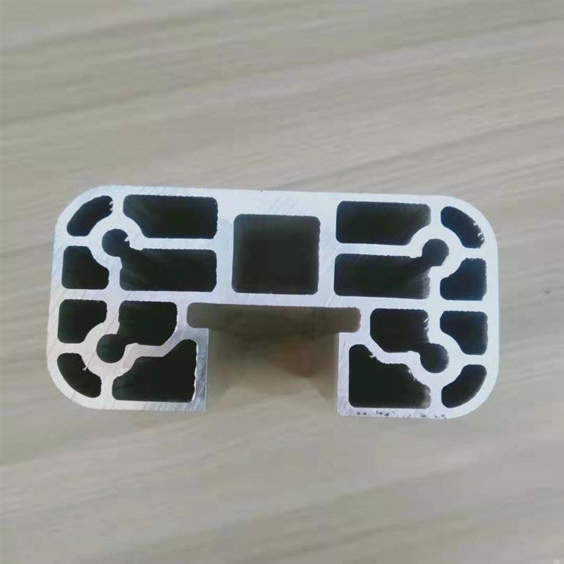 定制开模加工挤压各类工业工程铝合金异型材流水线散热器型材处理