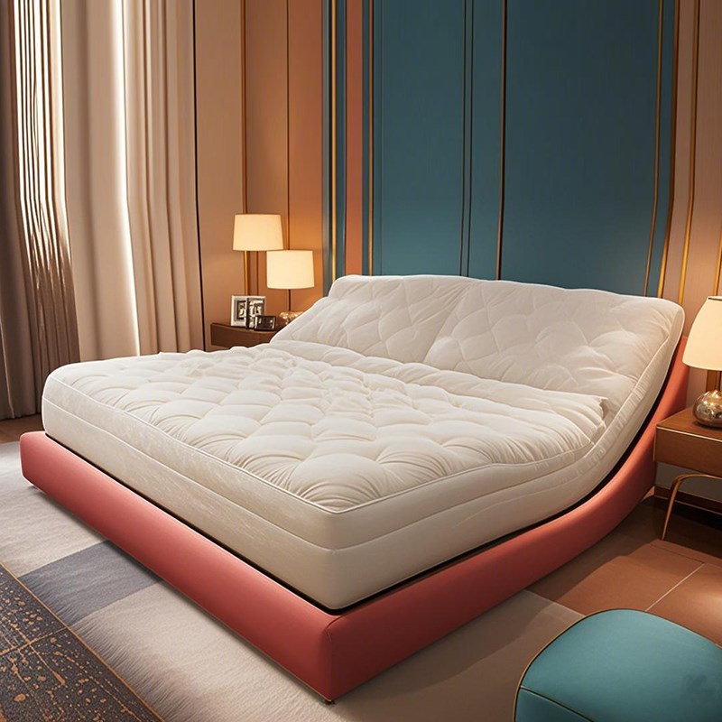 垂直律动音乐按j摩智能床垫健身疗养老家居床零压防鼾全自动多功