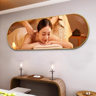 美容院装饰画养生馆文化背景墙挂画采耳店宣传海报按摩店新款壁画