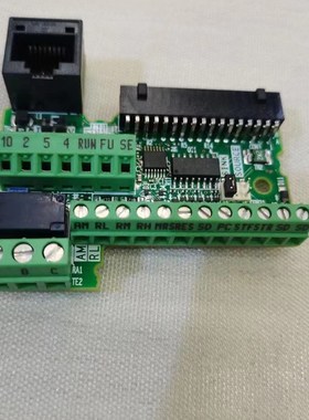 FR-E7TY  原装三菱变频器E74x0主板CPU接线端子板BC186A839G51