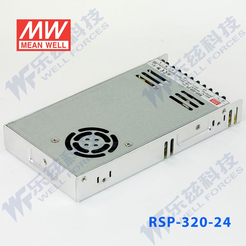 RSP-320-24台湾明纬320W 24V开关电源13.4A直流PFC稳压DC替代SP