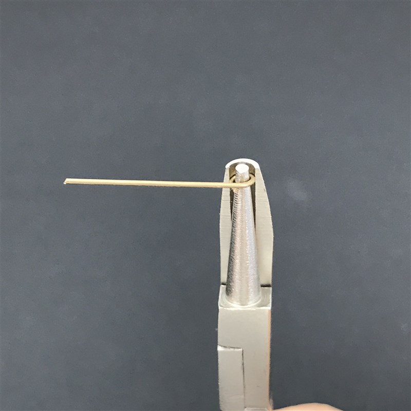 半凹槽半圆钳圆嘴手工钳子s绕线卷针钳铜线首饰9字针铜圈环DIY工