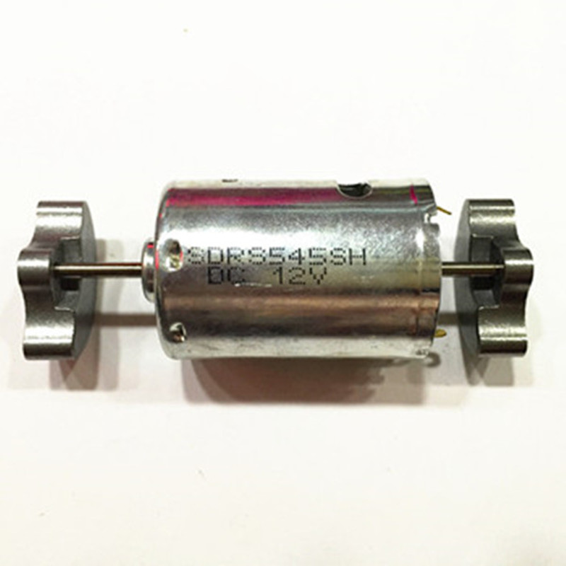 震动按摩电机振动器1p2V直流马达545双轴承双头可自制振动筛