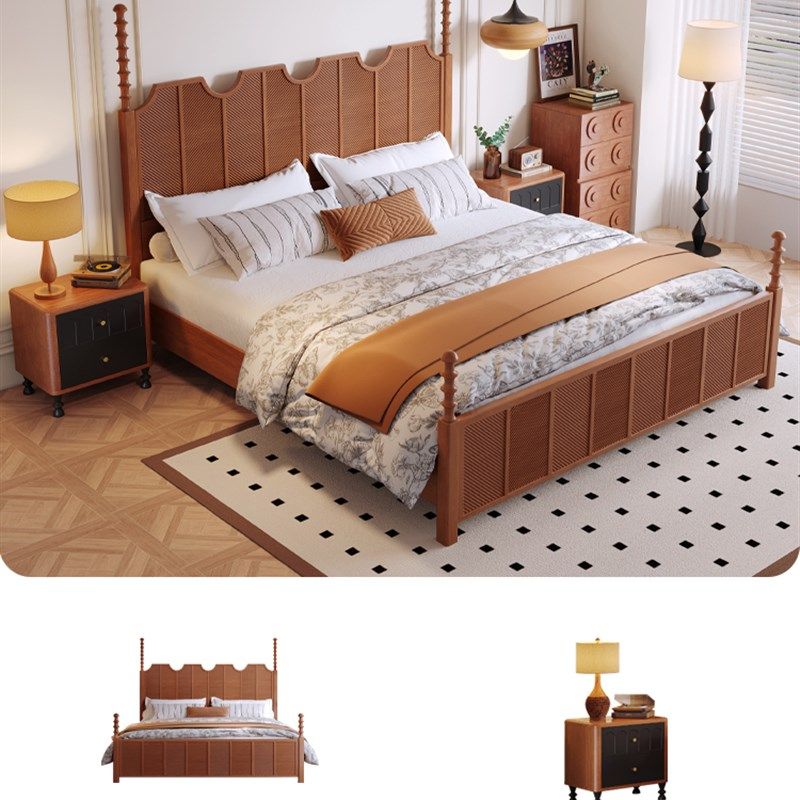 法式复古全实木中古风实木雕花大床罗马柱黑色美式轻奢主卧婚床,珠宝/钻石/翡翠,翡翠裸石/蛋面,淘宝优惠券,粉丝福利购,淘宝优惠卷