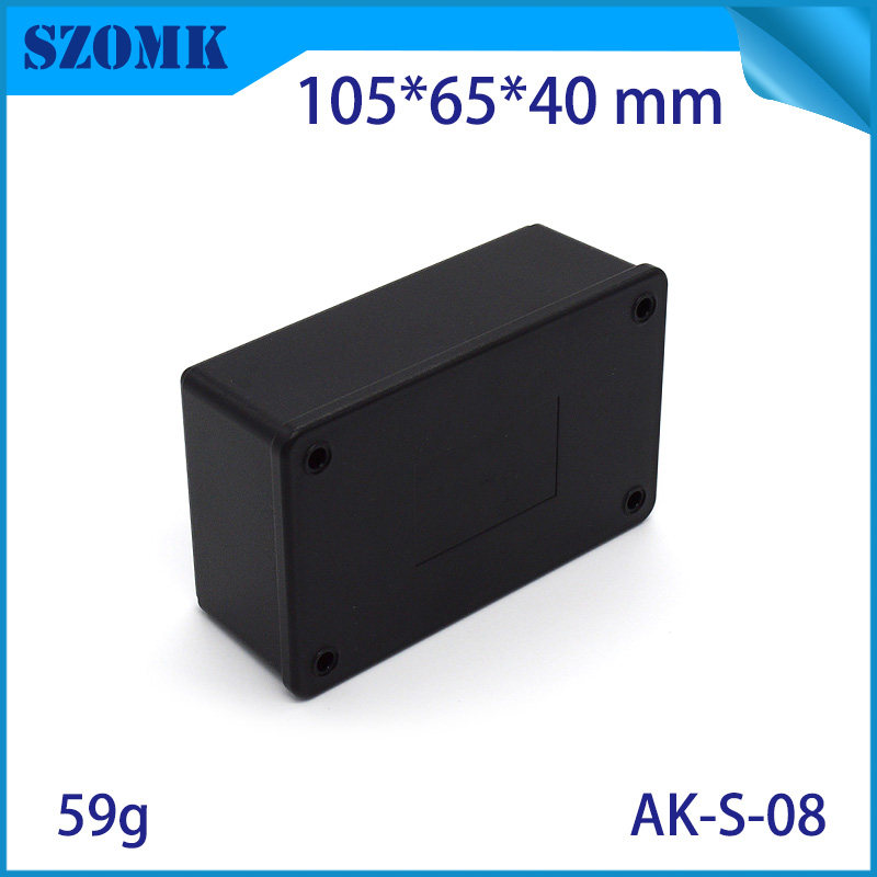 通用塑料接线盒hABS电源缆监控外壳PCB端子过线盒S4-11塑料工控壳