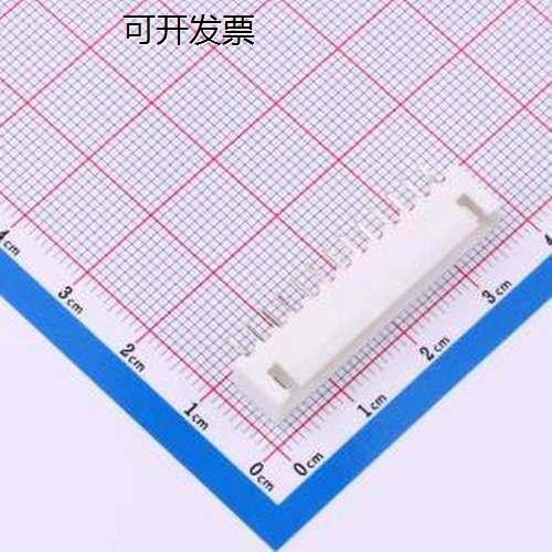 TJC3D-13A 线对板针座 1x13P 间距:2.5mm 直插 插件,P=2.5mm
