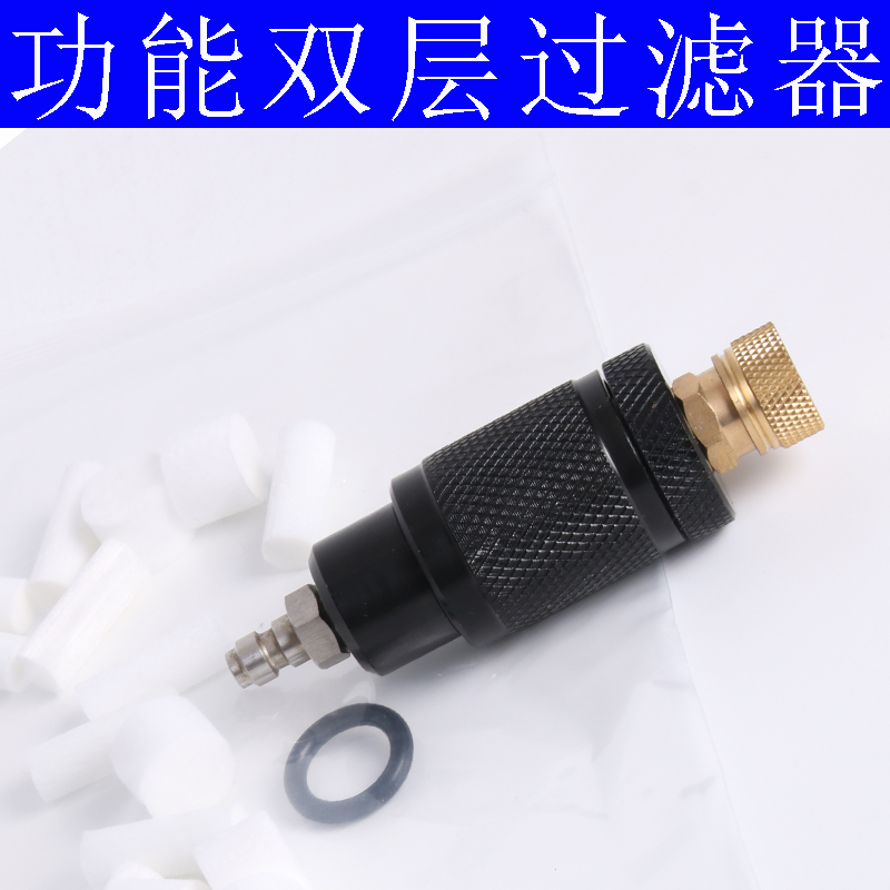 高压打气筒30mpa打气机泵x空压机油水分离器过滤双层干燥多功能