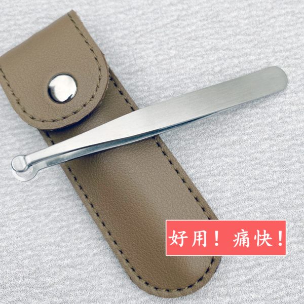 精修眉不锈钢伤夹眉不鼻毛器眉夹锋利男士毛修毛剪鼻毛肉圆头剪刀