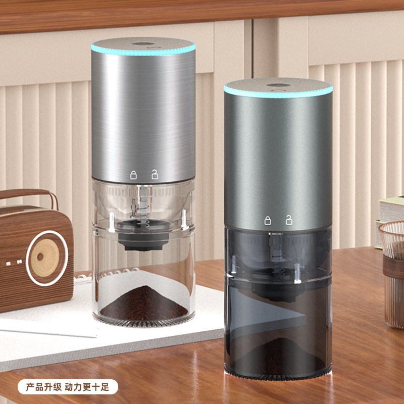 亚马逊新款磨豆机 电动咖啡磨豆机 M陶Q瓷磨芯咖啡研磨器