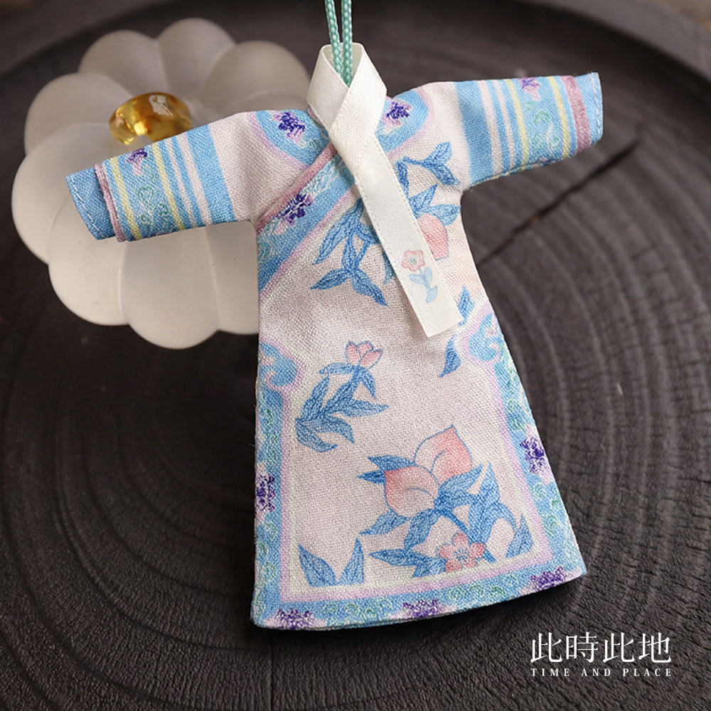 此时此地中式古风香囊 满清服饰同款香包挂饰OB11娃衣配饰阿巳车