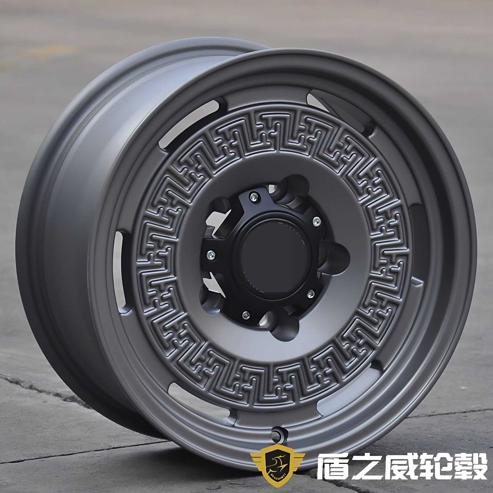 适用吉姆尼吉普2500坦克300帕杰罗霸道15 16 17寸复古越野轮毂