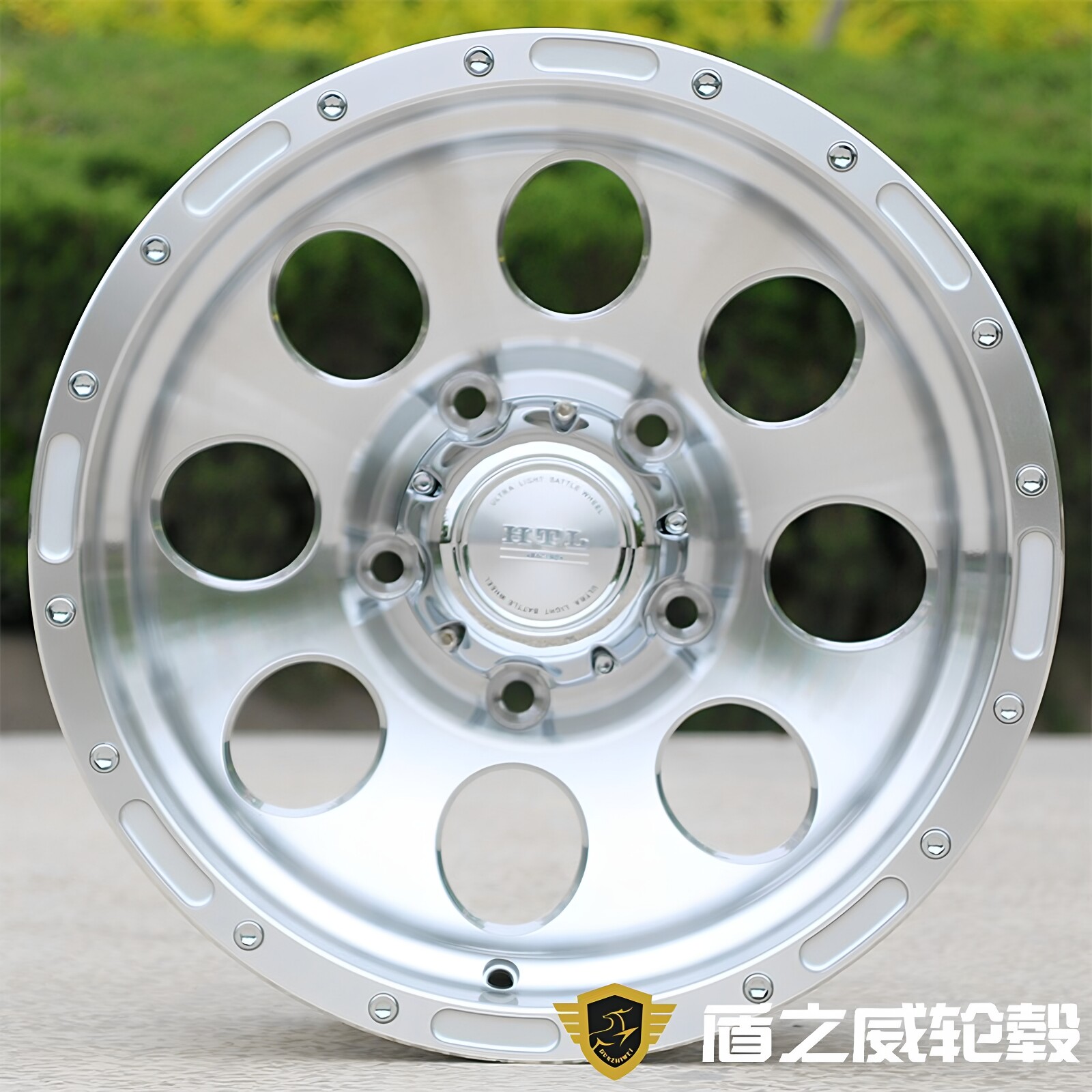 适用帕杰罗V33吉普2500勇士北汽212战旗猎豹15 16寸负值越野轮毂