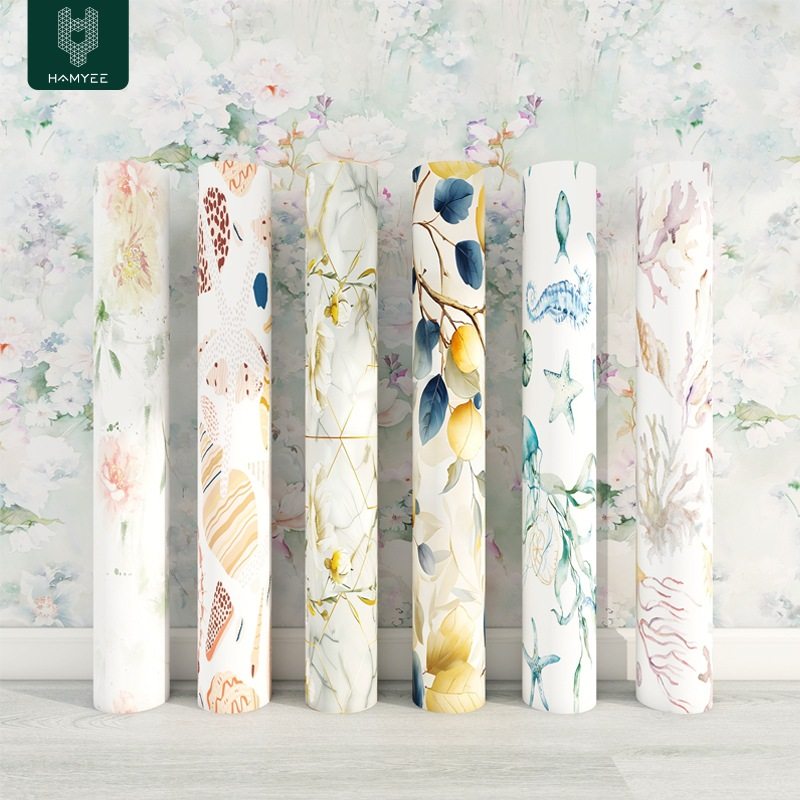 旧家具翻新自粘贴纸加厚花卉墙纸床头柜桌面改造防水壁纸自贴墙布,家装主材,自贴墙纸/自粘墙纸,淘宝优惠券,粉丝福利购,淘宝优惠卷