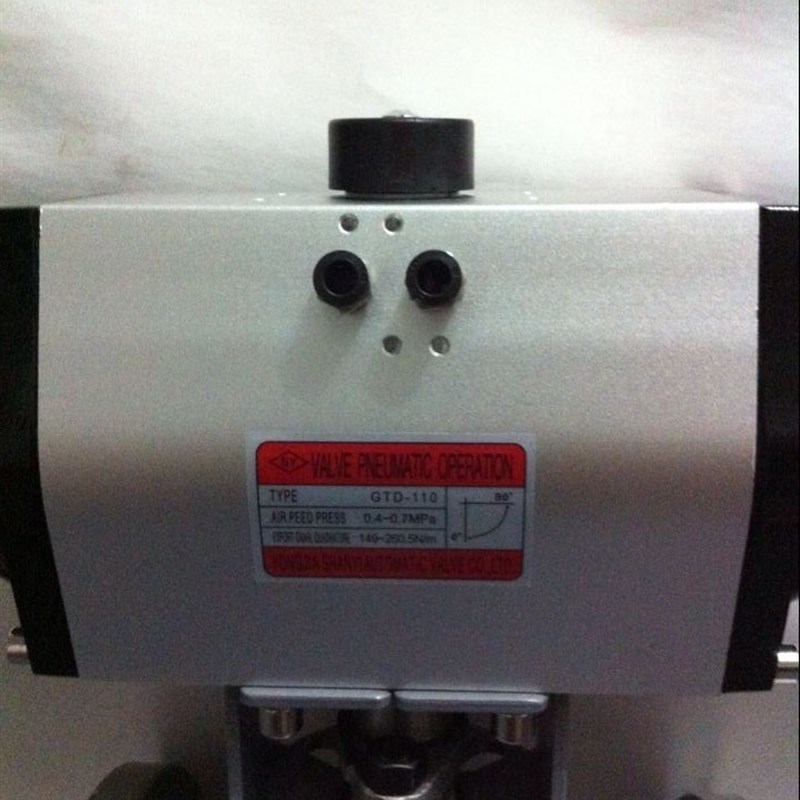 Q641F-16C 气动球阀 气动铸钢球阀DN15 20 25 32 40 50 65 80 100