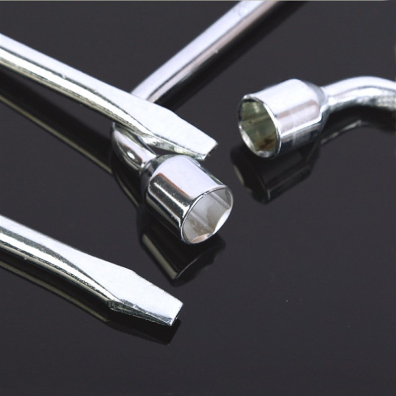 L型汽车轮胎套筒扳手轮胎扳手省力拆卸撬棒扳手17/19/21/22/23/24