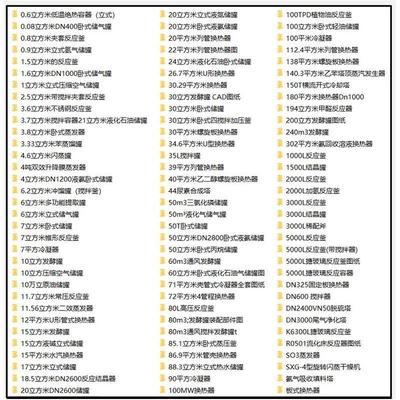 264套压力容器cad图纸发酵罐反应釜换热器储气罐蒸发器搅拌罐塔器
