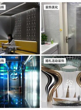 PET拉丝仿金属色拉丝膜木饰面板墙板碳晶板装饰膜免漆金属拉丝膜