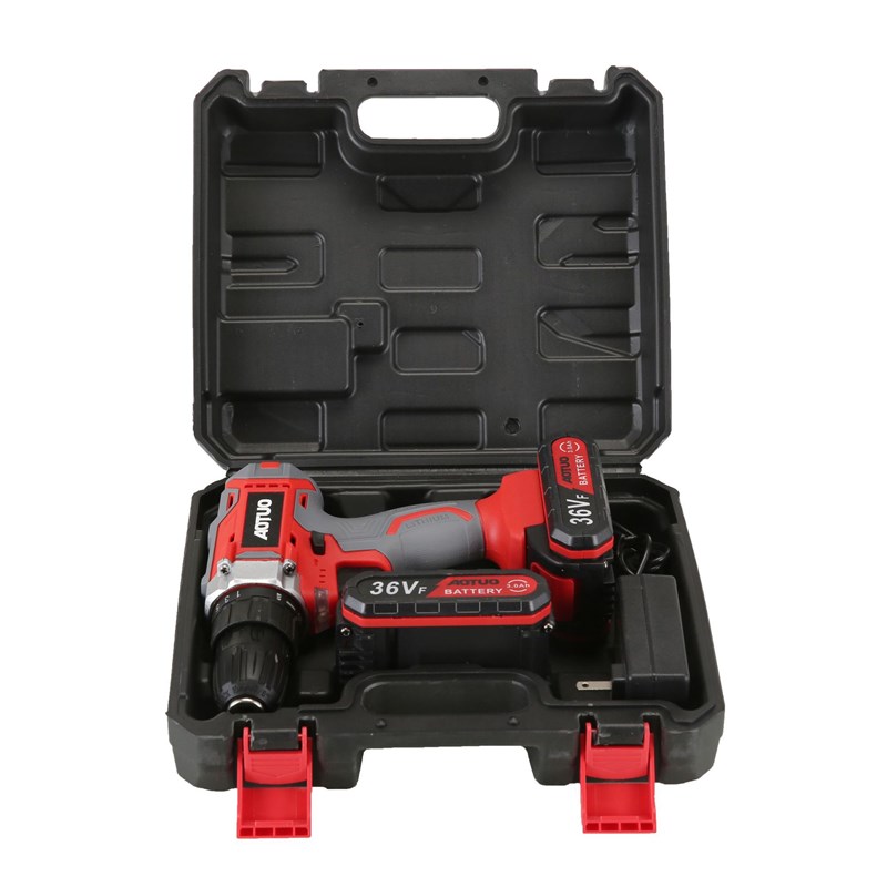 新款多功能大功率打孔器 LExD灯锂电钻 电动螺丝刀 充电手电钻