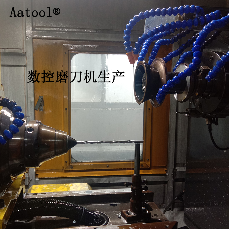 Aatool钨钢铣刀实木双v头开料刀合金单刃螺旋刀数控雕刻刀木工刀