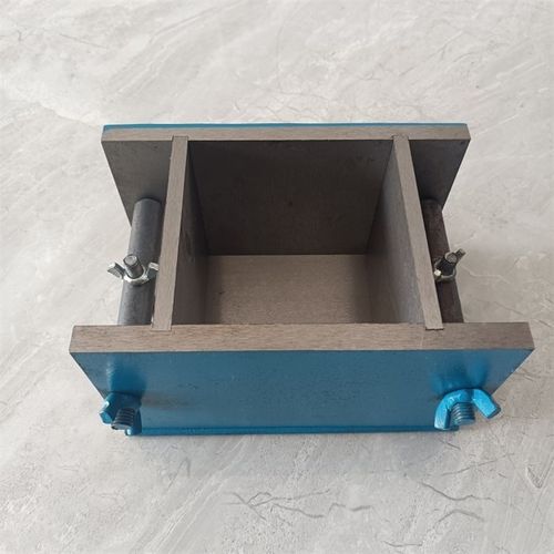 100三联铸铁试模加厚150抗压混凝土钢制70.7砂浆试块盒抗渗模具