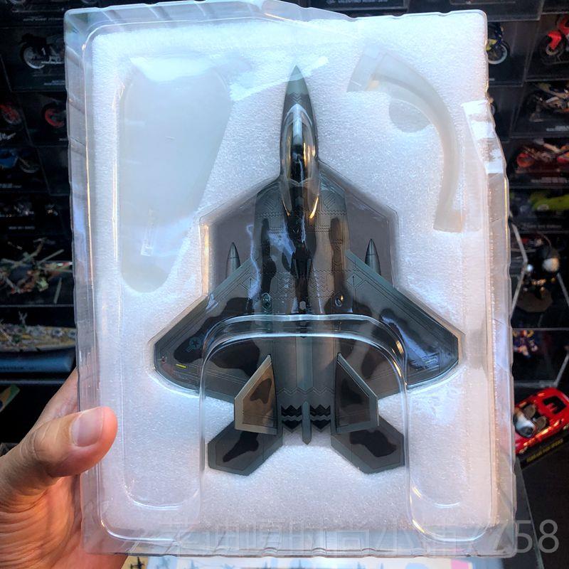 高档全金飞机模型歼20形器战隐斗机成品驾驶舱门可合开关配有支架