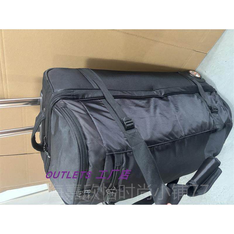 正品外贸大容量拉装备双肩拖轮包橄榄滑雪户外运动杆多功球能李软