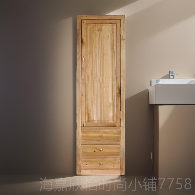 正品简易实木衣柜单60cm宽小户型原窄儿童门单人独子收纳储物橱柜