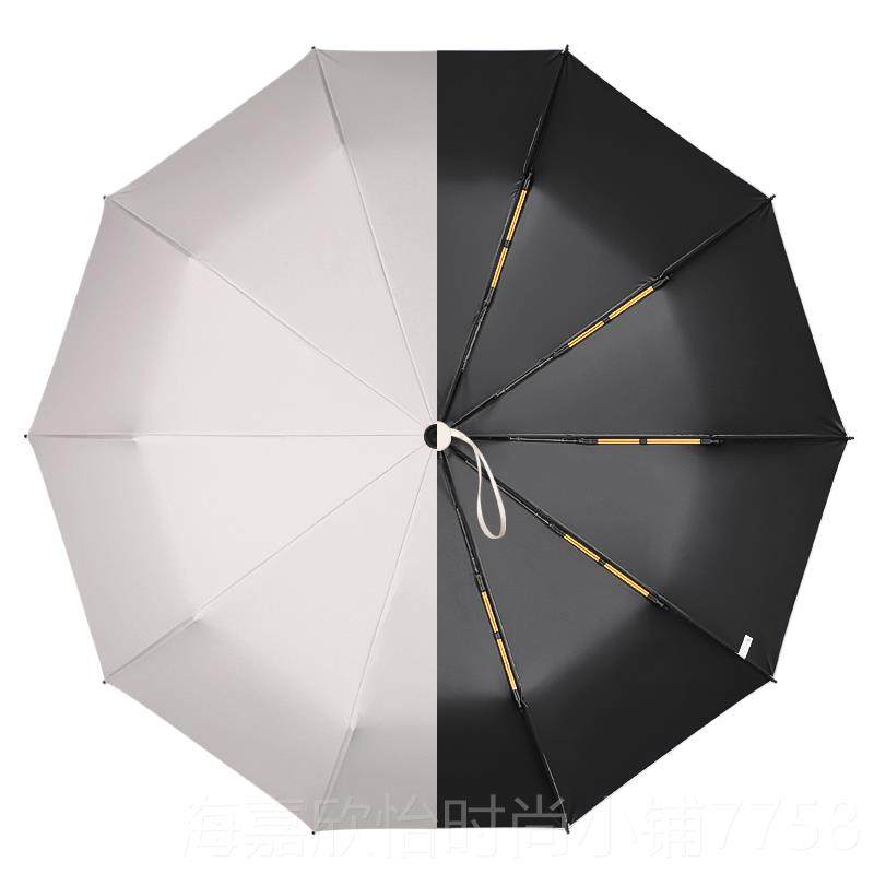 正品美度大型双骨防风伞男士务商雨防紫外线雨伞自动开收晴双骨伞