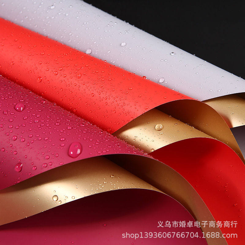 韩式礼物花束防水金色包装纸留金双色欧雅纸鲜花包花装材料纸20张,鲜花速递/花卉仿真/绿植园艺,新娘手捧花,淘宝优惠券,粉丝福利购,淘宝优惠卷