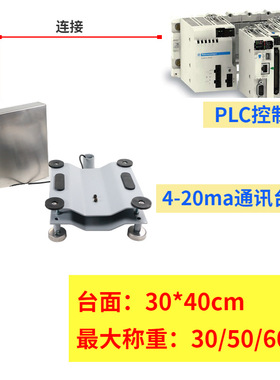 模拟量输出电子台秤4~20mA0-10V输出电子台秤modbusrtu通讯电子台